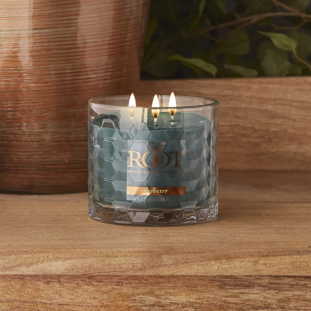 3 Wick Honeycomb Candle - Bayberry