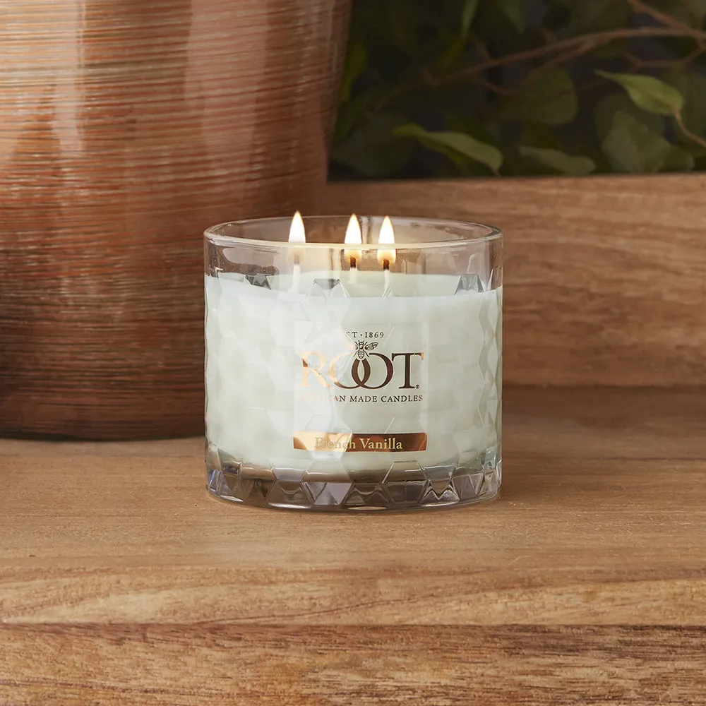 3 Wick Honeycomb Candle - French Vanilla