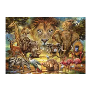 African Wildlife 1000 Piece Puzzle