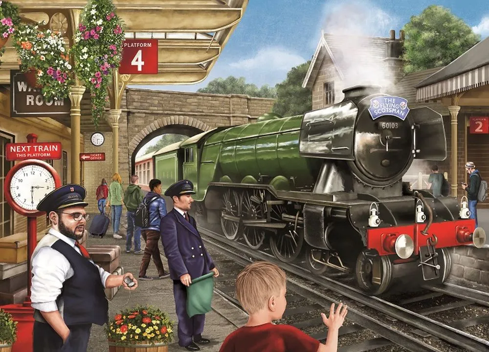 At The Station 1000 Piece Jigsaw Puzzle