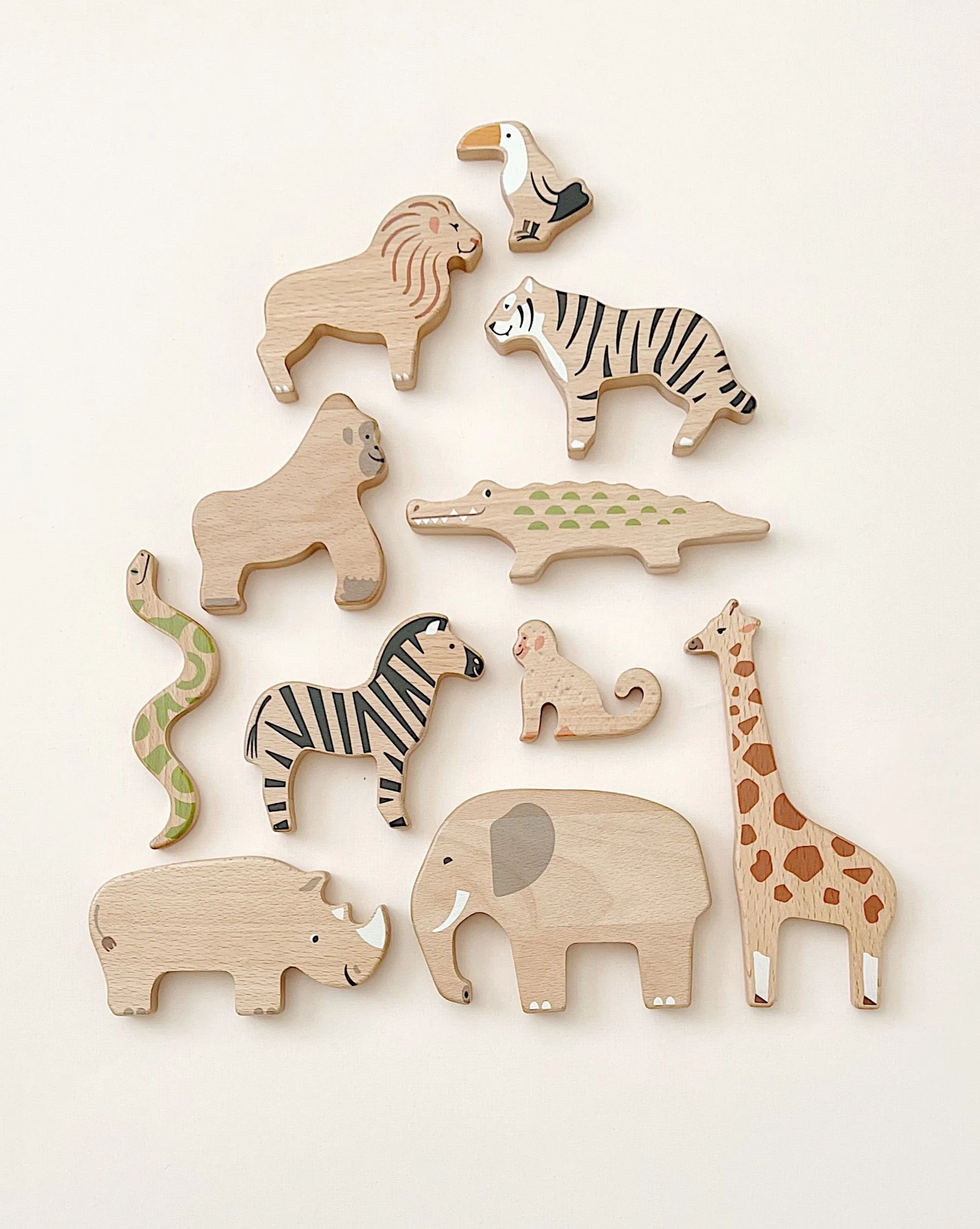 Bajo Toys | Wooden Wild Animals Odin Parker