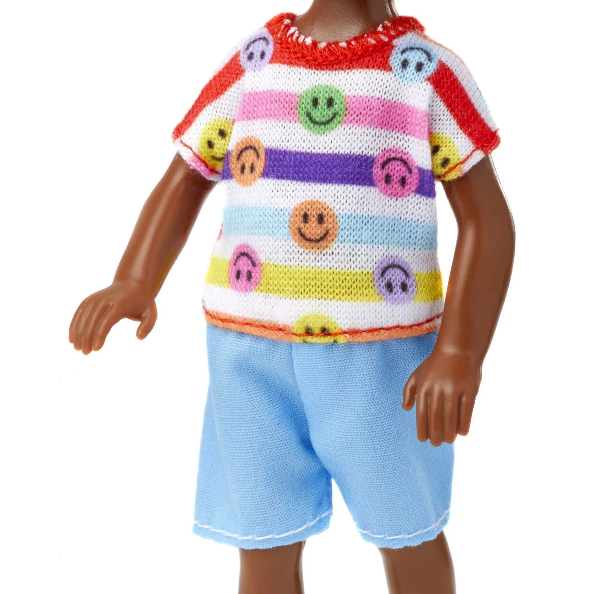 Barbie Club Chelsea Doll Smiley Face Shirt