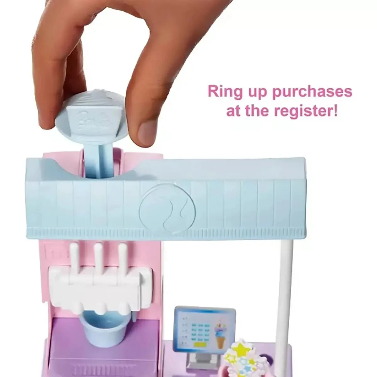 Barbie Ice Cream Shop Playset
