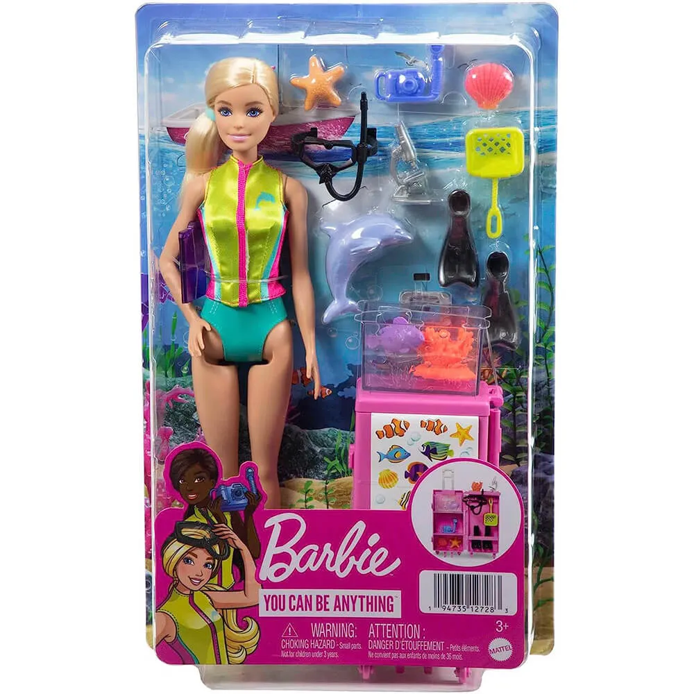 Barbie Marine Biologist Doll and Playset