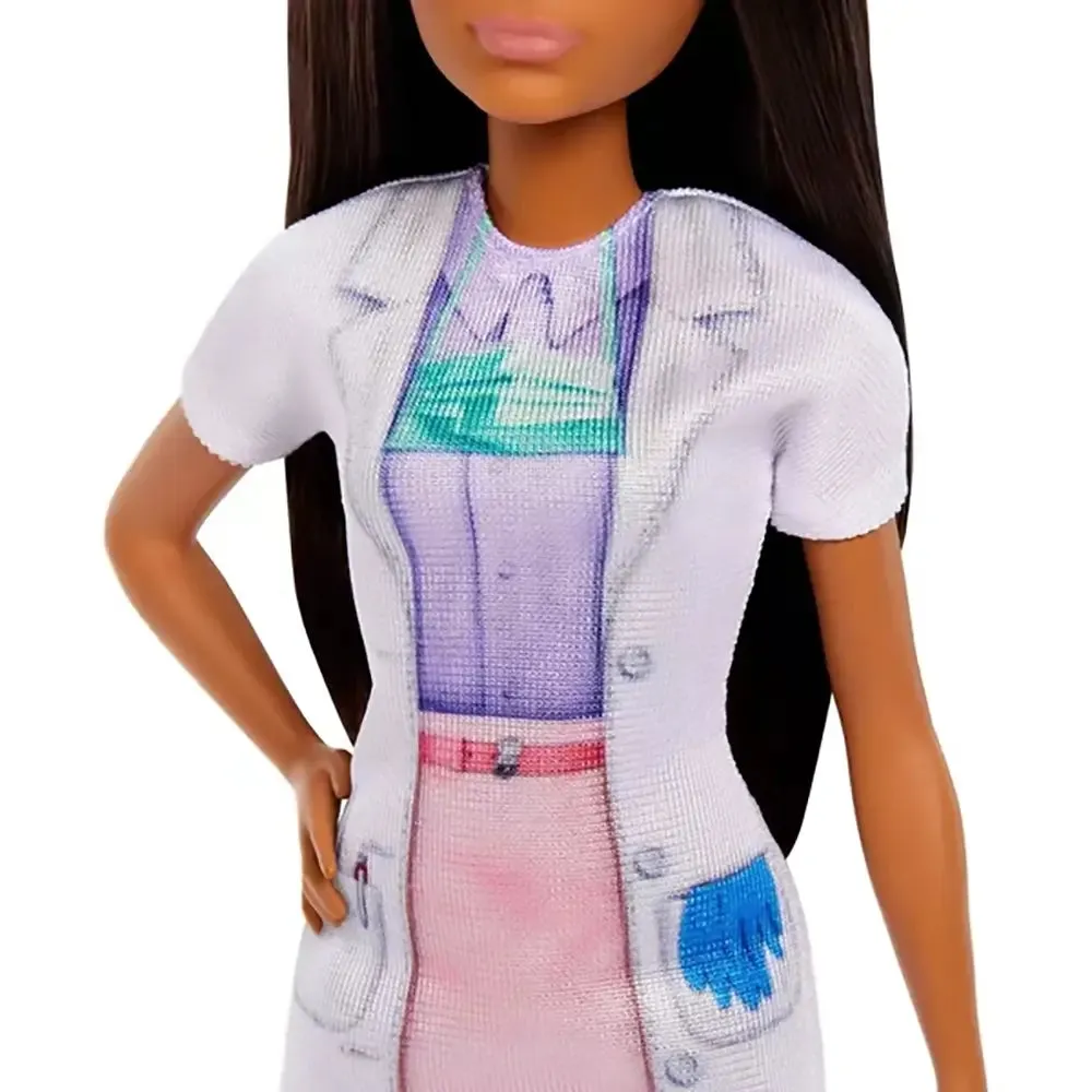 Barbie You Can Be Anything Dentist With Brunette Fashion Doll