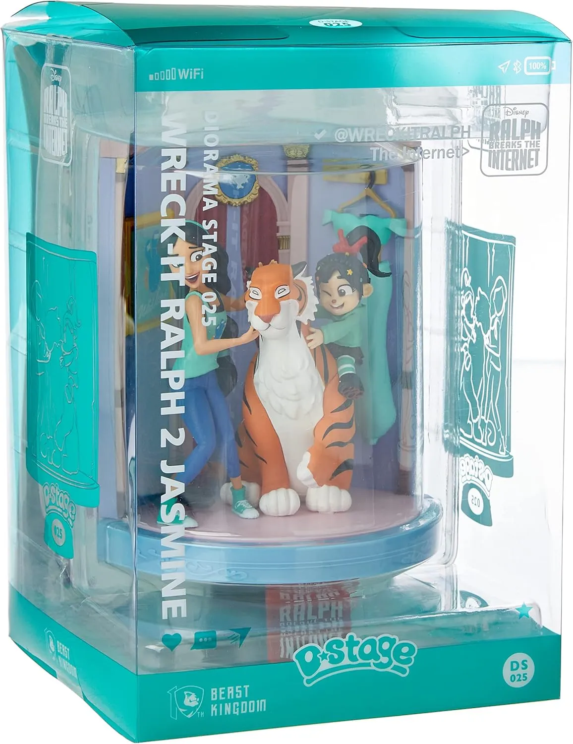Beast Kingdom Toys Ralph Breaks the Internet D-Stage PVC Diorama Jasmine & Vanel