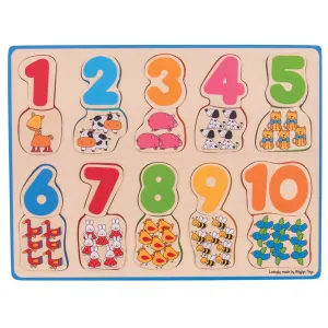 Big Jigs Number & Colour Matching Puzzle