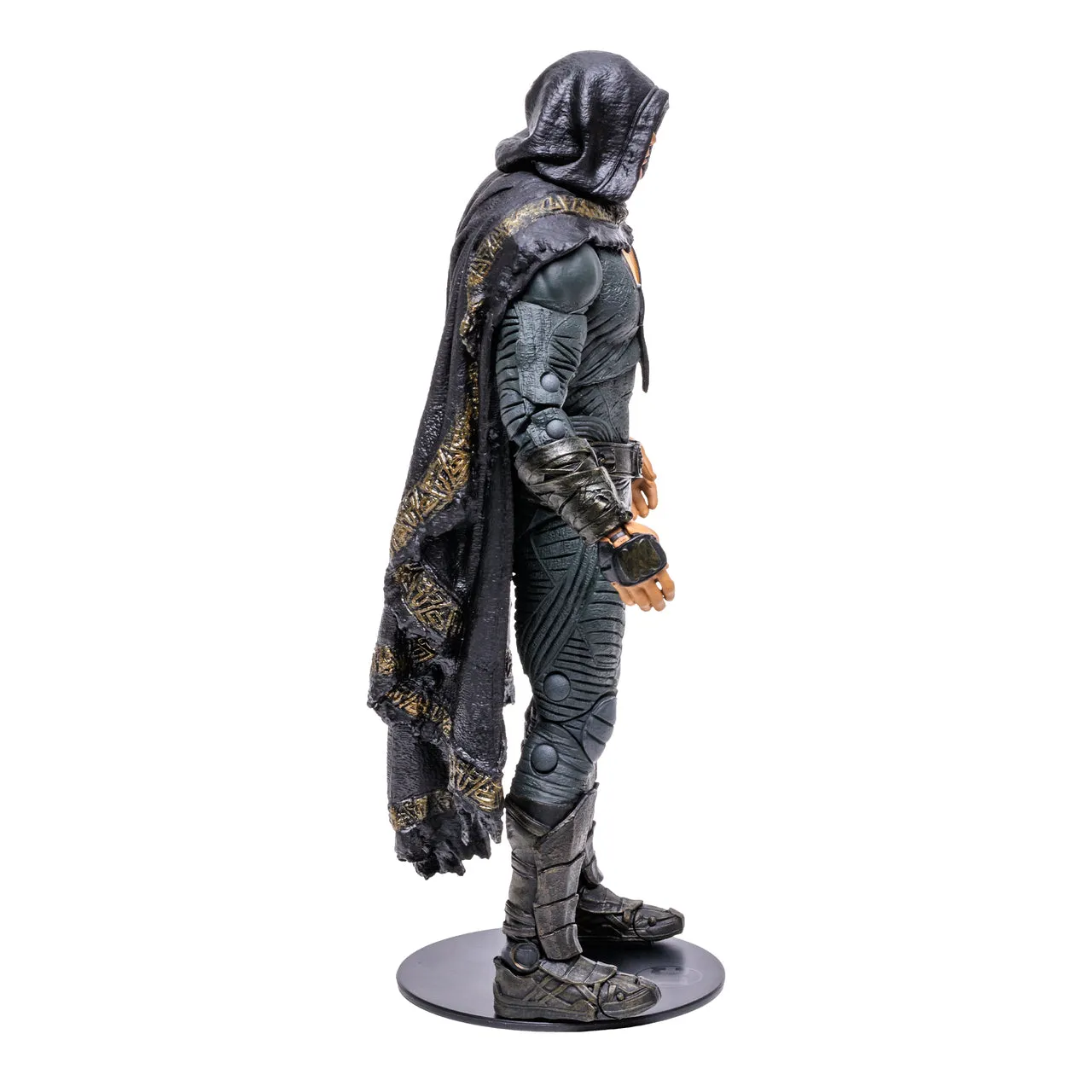 Black Adam w/Ancient Cloak Costume (Black Adam Movie) 7" Figure by Mcfarlane Toys (Damaged Box)