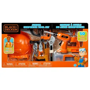 Black and Decker Junior Carpenter 50-Piece Tool Set