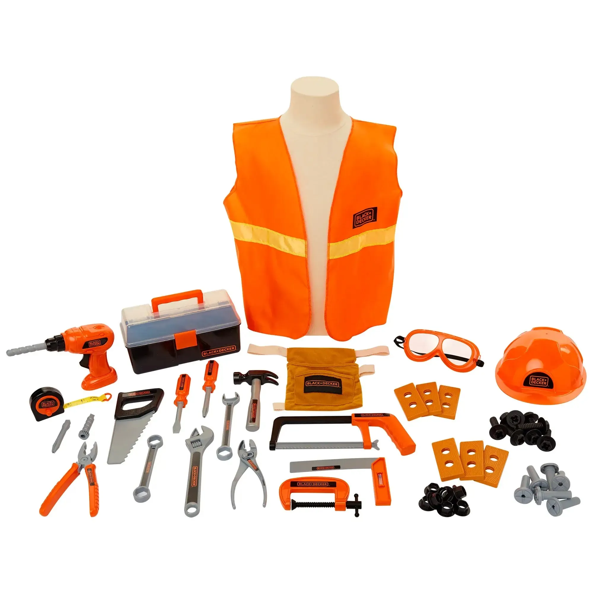 Black and Decker Junior Carpenter 50-Piece Tool Set