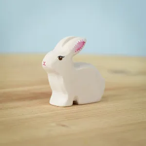 Bumbu Toys | White Rabbit Sitting