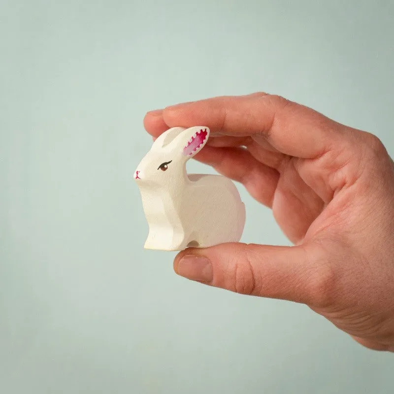 Bumbu Toys | White Rabbit Sitting