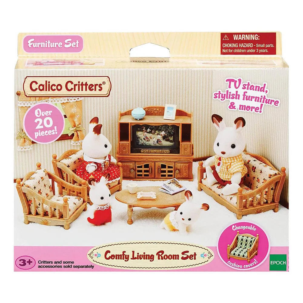 Calico Critters Comfy Living Room Set
