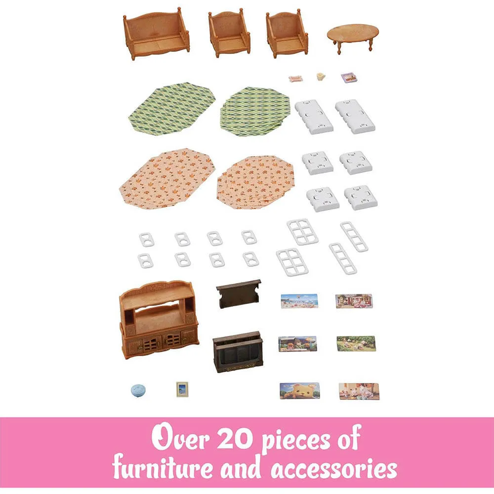 Calico Critters Comfy Living Room Set