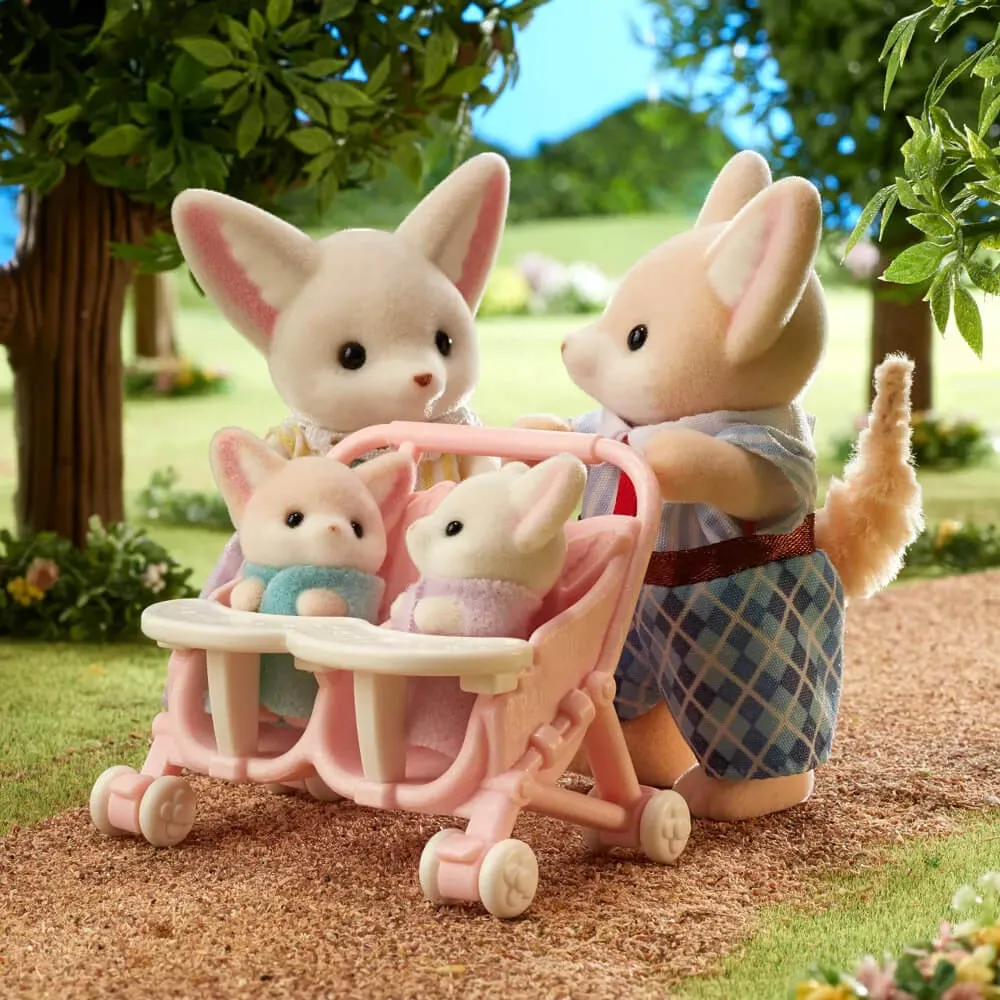 Calico Critters Fennec Fox Family Doll Set