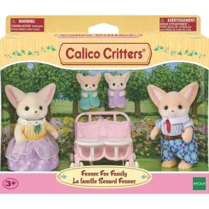Calico Critters Fennec Fox Family Doll Set