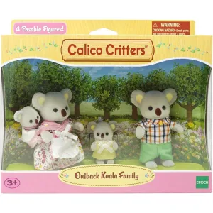 Calico Critters Outback Koala Family Doll Set