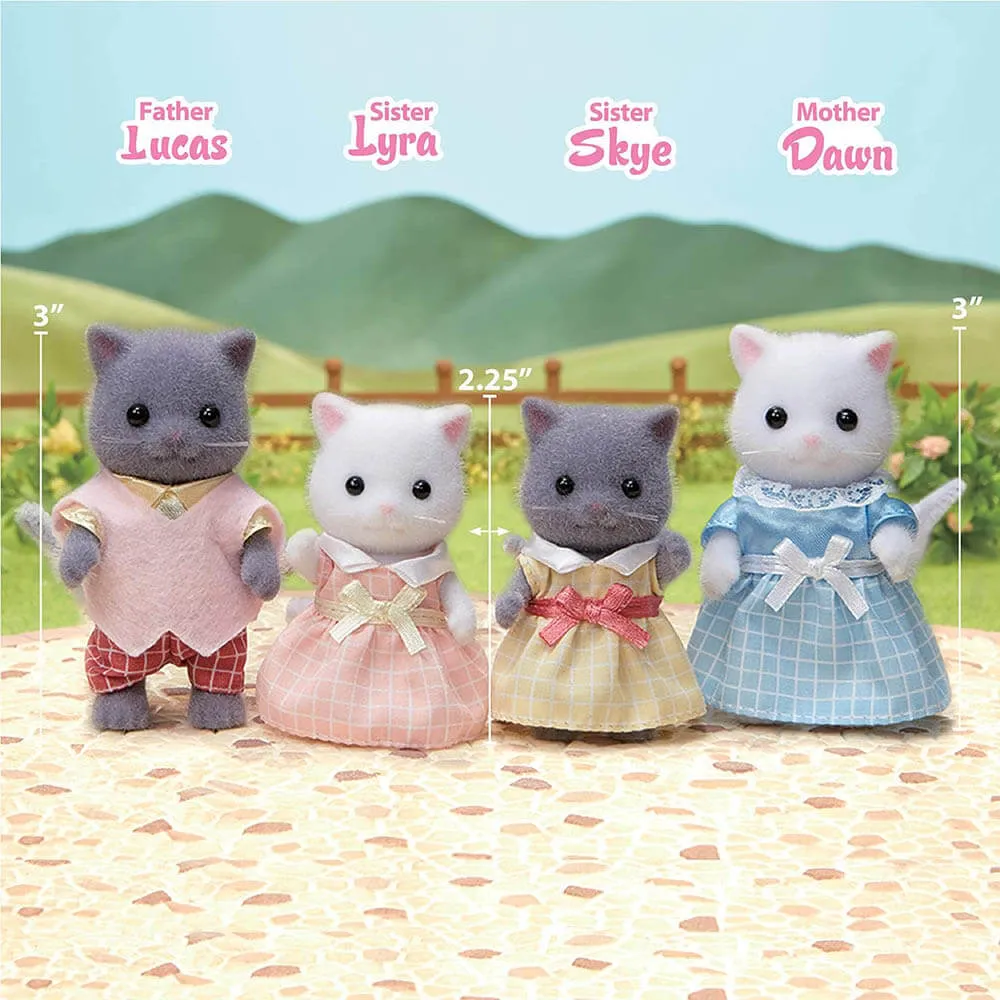 Calico Critters Persian Cat Family Doll Set