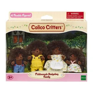 Calico Critters Pickleweeds Hedgehog Family Doll Set
