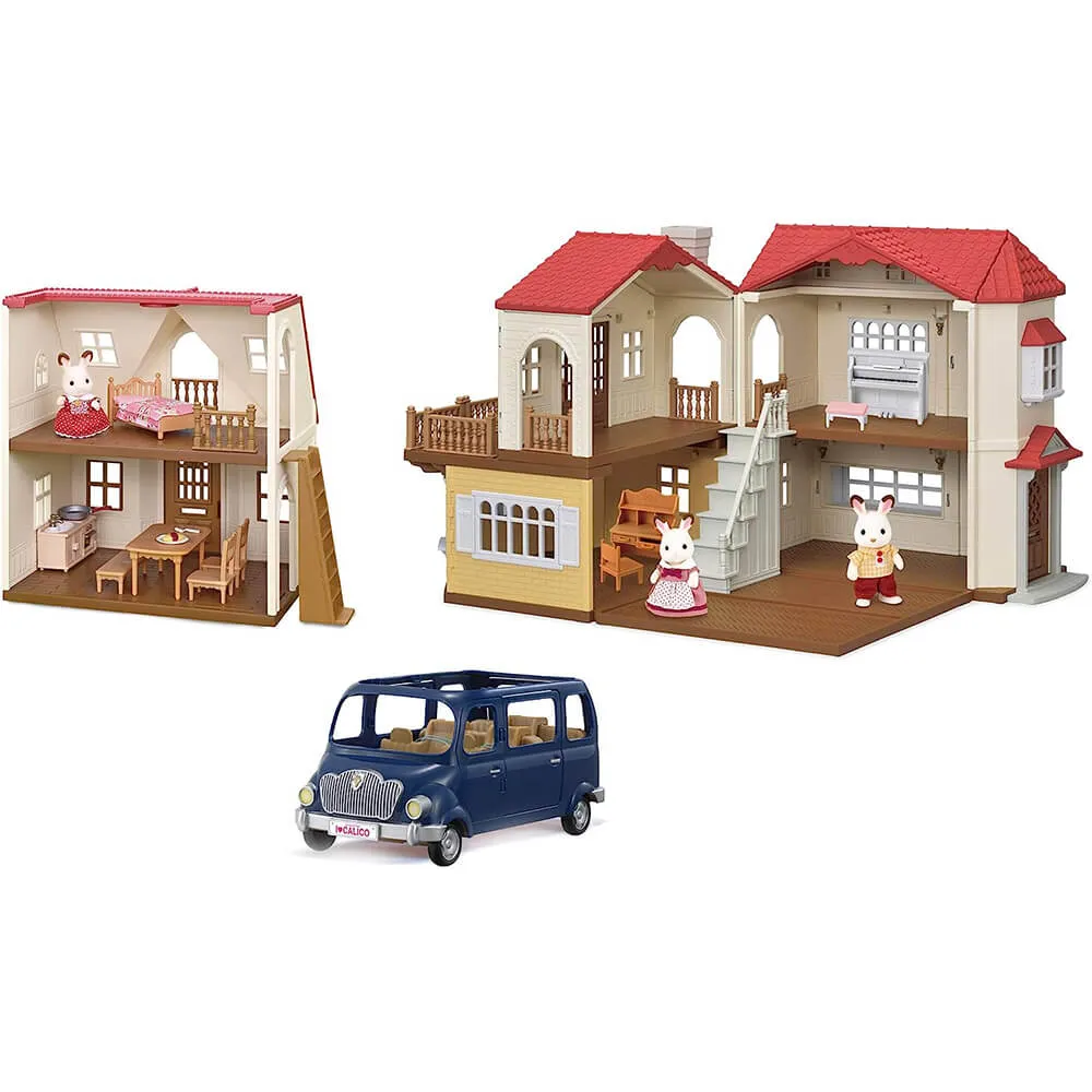 Calico Critters Red Roof Grand Mansion Gift Set