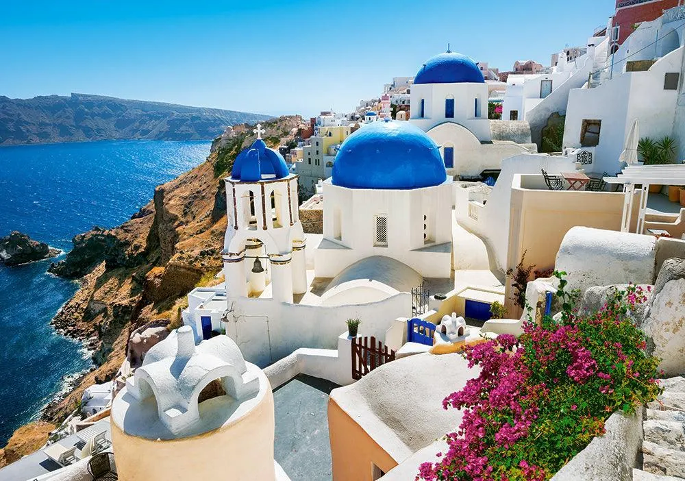 Castorland 500 Piece Jigsaw Puzzle - Summer in Santorini