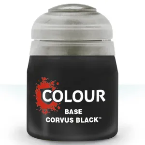 Citadel Base Paint Corvus Black (12ml)