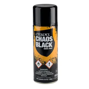 Citadel Spray Paint Chaos Black (400ml)