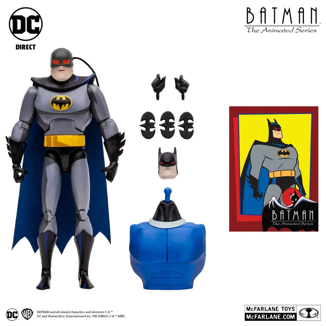 DC Comics Batman Animated Series - Batman Blind As A Bat Figure by McFarlane Toys