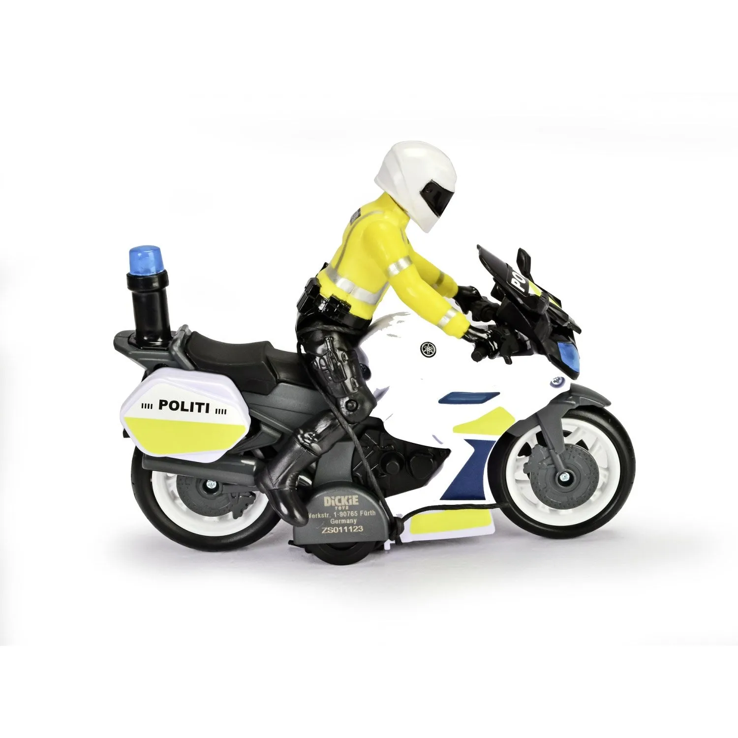 Dickie Toys Danish Yamaha Police Motorcycle