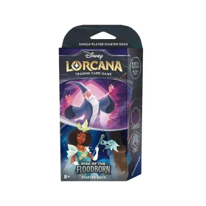 Disney Lorcana TCG Rise of the Floodborn Starter Deck (Merlin and Tiana)