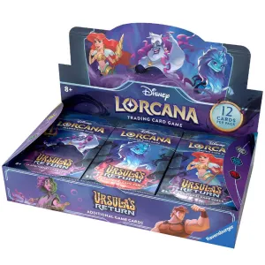 Disney Lorcana TCG Ursula's Return Booster Display Box (24 Booster Packs)