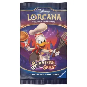 Disney Lorcana Trading Card Game Shimmering Skies Booster Pack