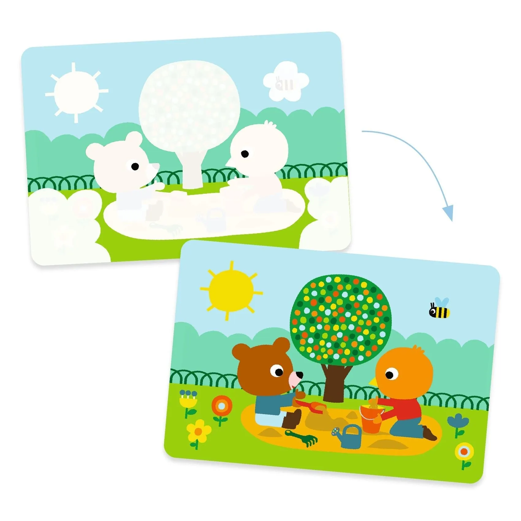 Djeco: Water Colouring - In The Park