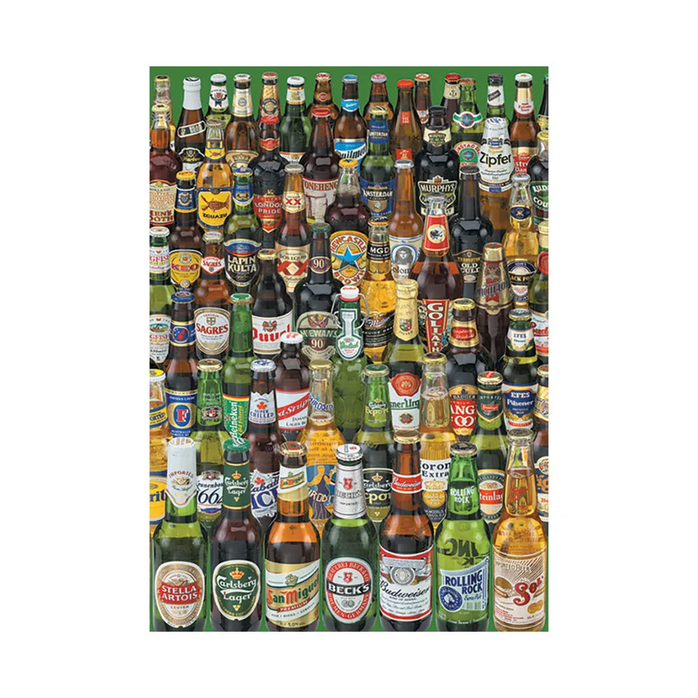 Educa Beers Themed Jigsaw Puzzle - 1000 pc