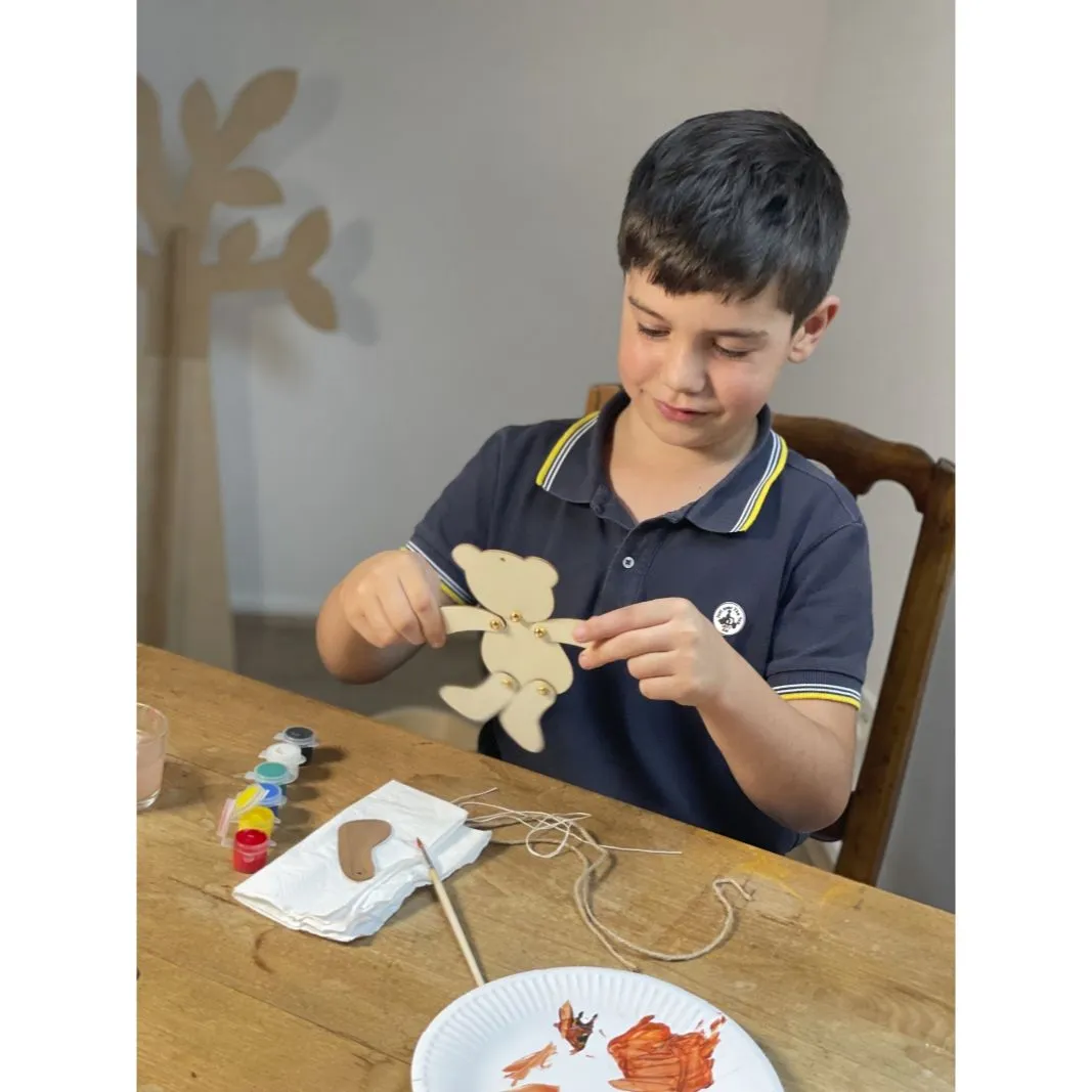 Egmont Toys Jumping Jack Bear To Paint