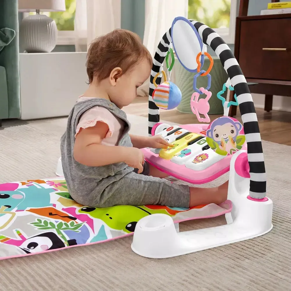 Fisher-Price Glow and Grow Kick & Play Piano Gym (Pink)