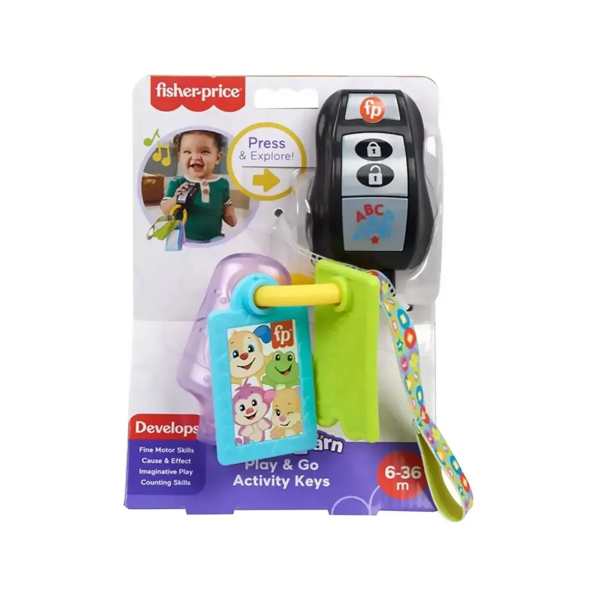 Fisher-Price Laugh & Learn Play & Go Activity Keys
