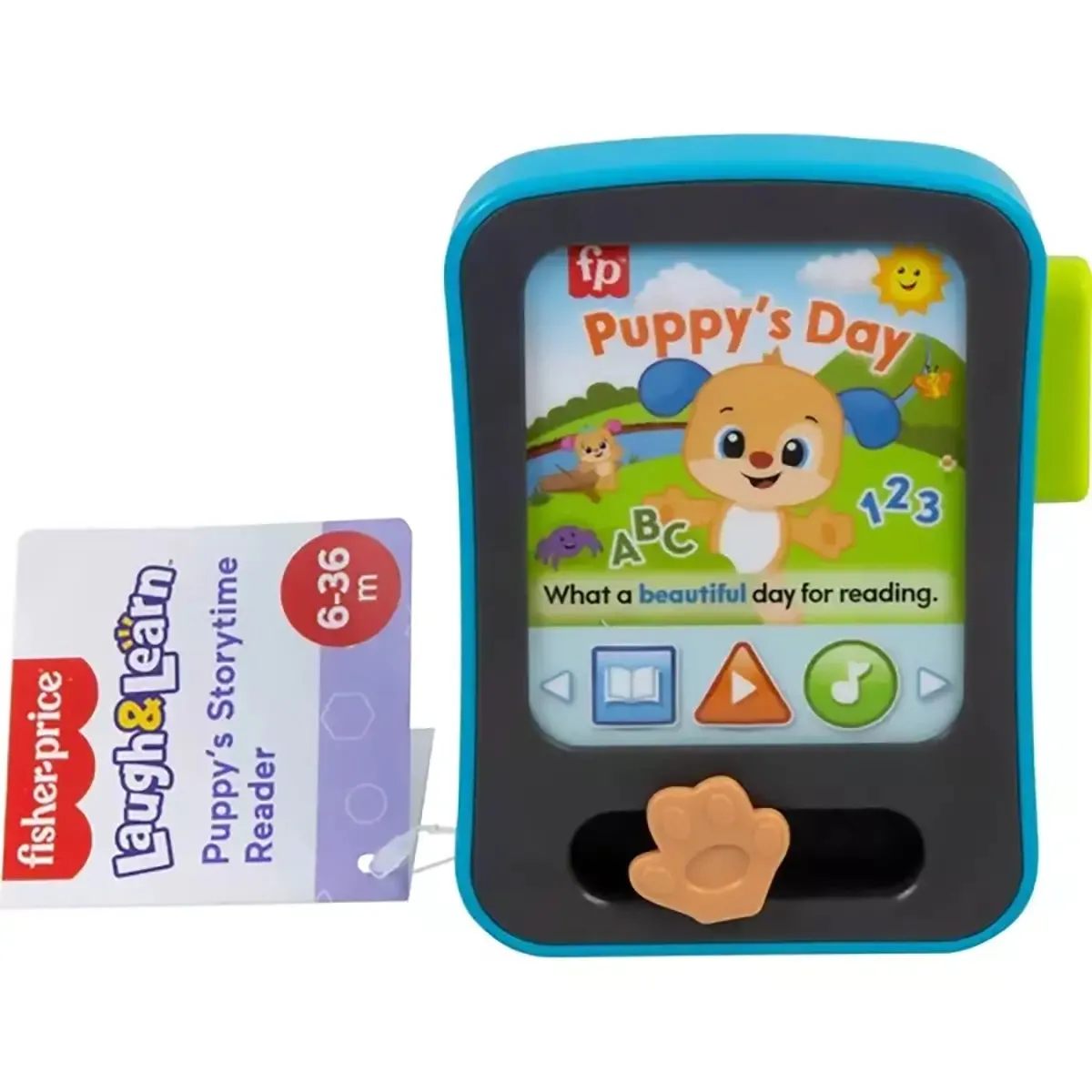 Fisher-Price Laugh & Learn Puppy's Storytime Reader Baby Electronic Learning Toy