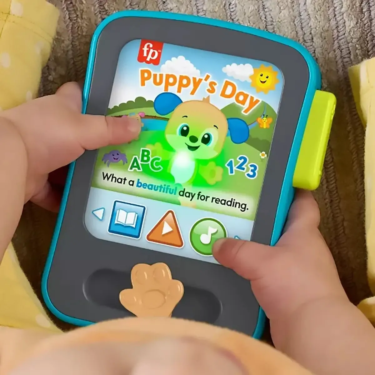 Fisher-Price Laugh & Learn Puppy's Storytime Reader Baby Electronic Learning Toy