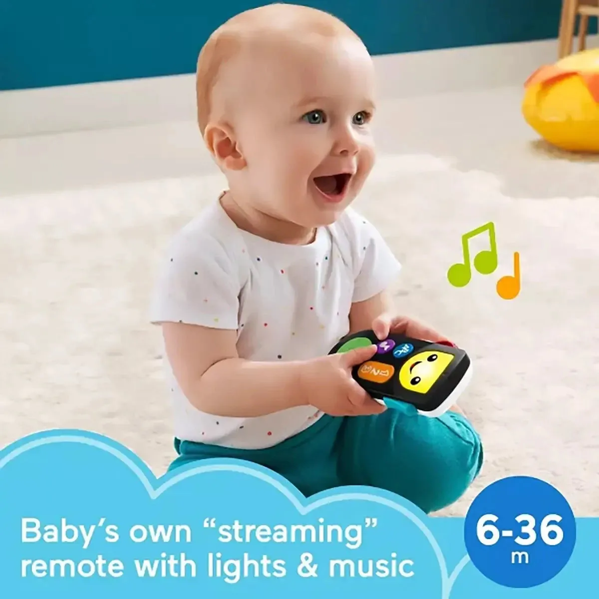 Fisher-Price Laugh & Learn Stream & Learn Remote Electronic
