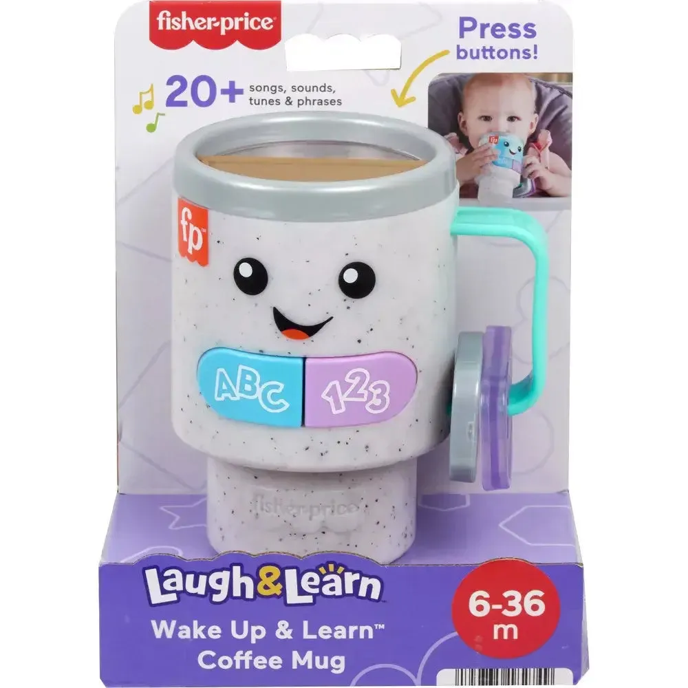 Fisher-Price Laugh & Learn Wake Up & Learn Coffee Mug