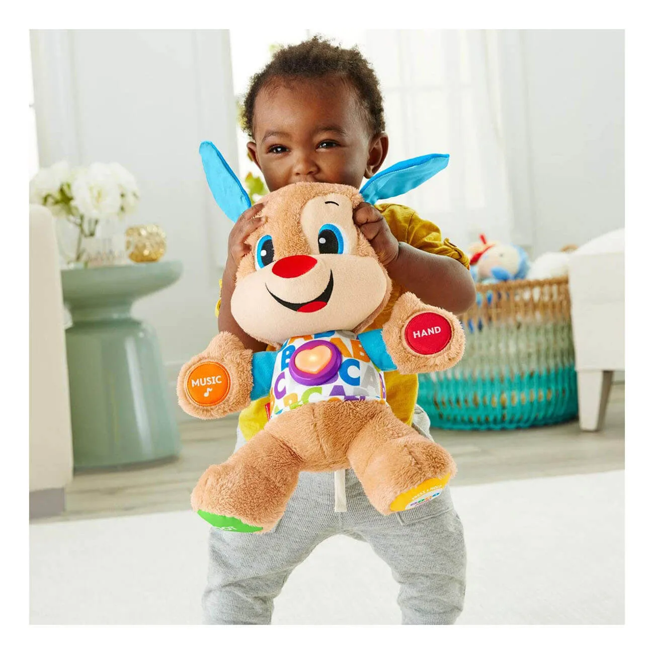 Fisher-Price Laugh and Learn Smart Stages Puppy Interactive Plush