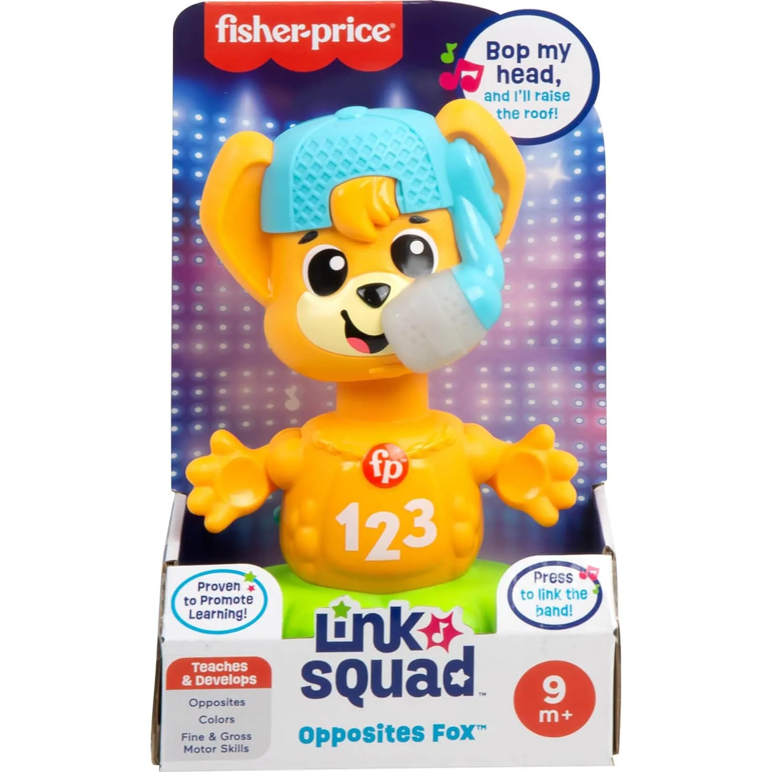 Fisher-Price Link Squad Opposites Fox Baby Learning Toy