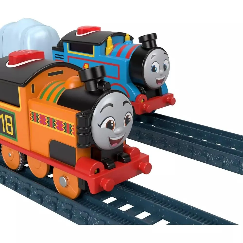 Fisher-Price  Thomas & Friends Talking Nia Motorized Train Engine With Phrases & Sounds