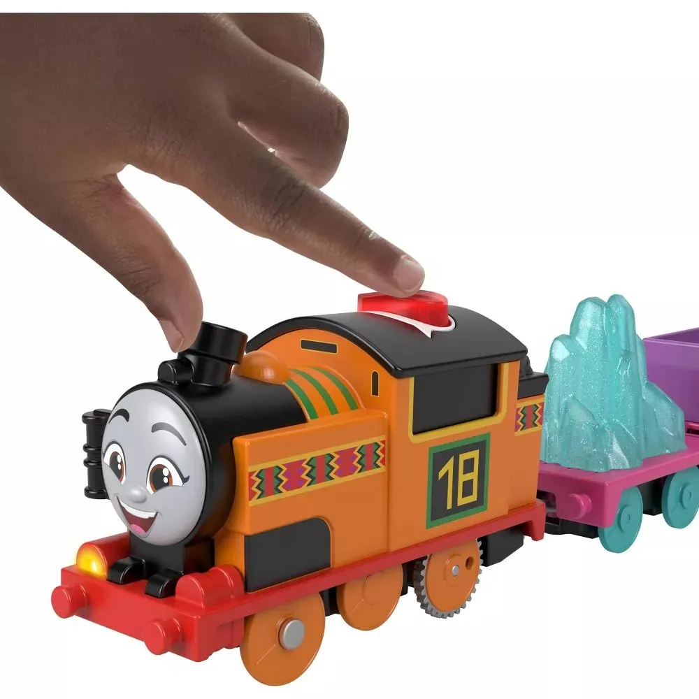Fisher-Price  Thomas & Friends Talking Nia Motorized Train Engine With Phrases & Sounds