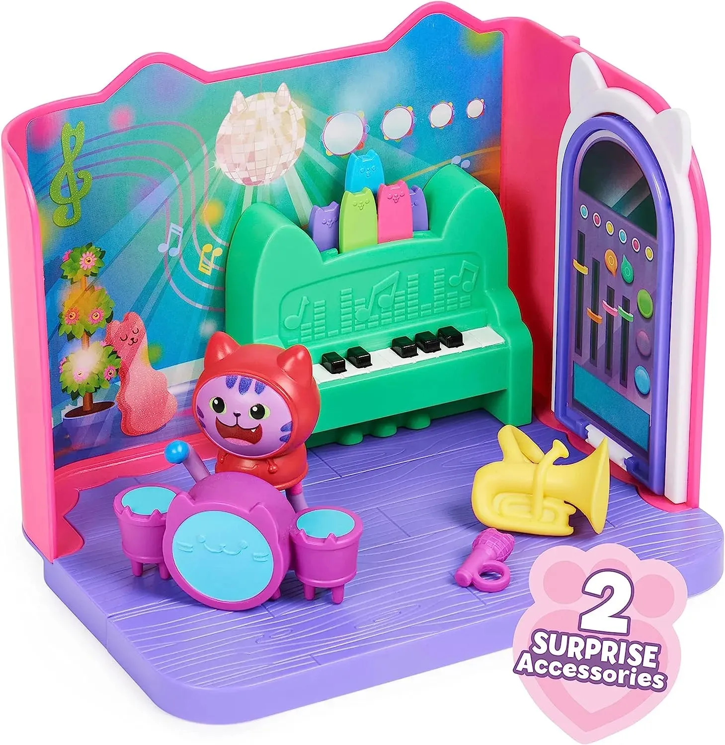 Gabby's Dollhouse Deluxe Room DJ Catnip's Music