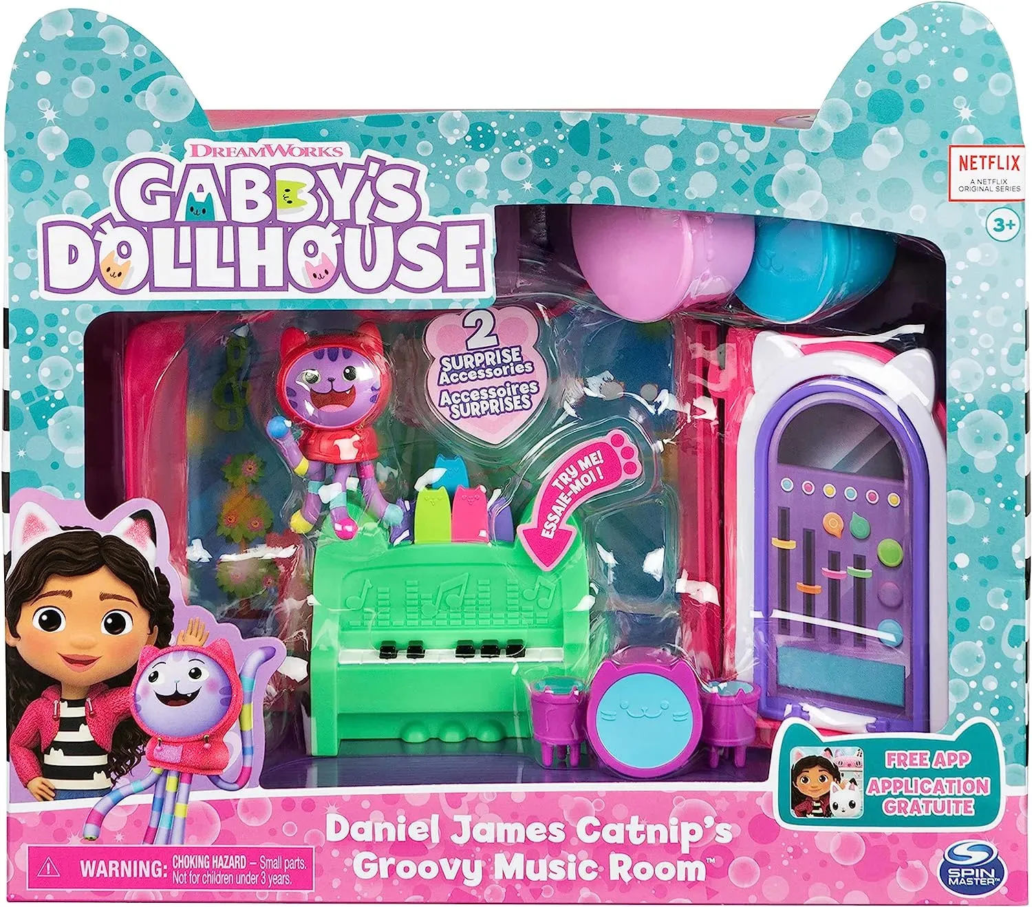 Gabby's Dollhouse Deluxe Room DJ Catnip's Music