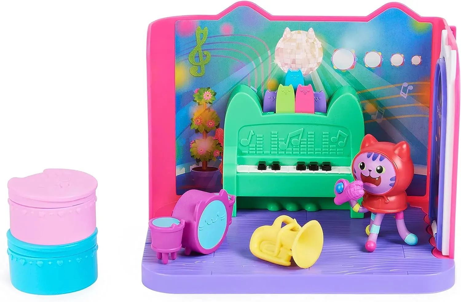 Gabby's Dollhouse Deluxe Room DJ Catnip's Music