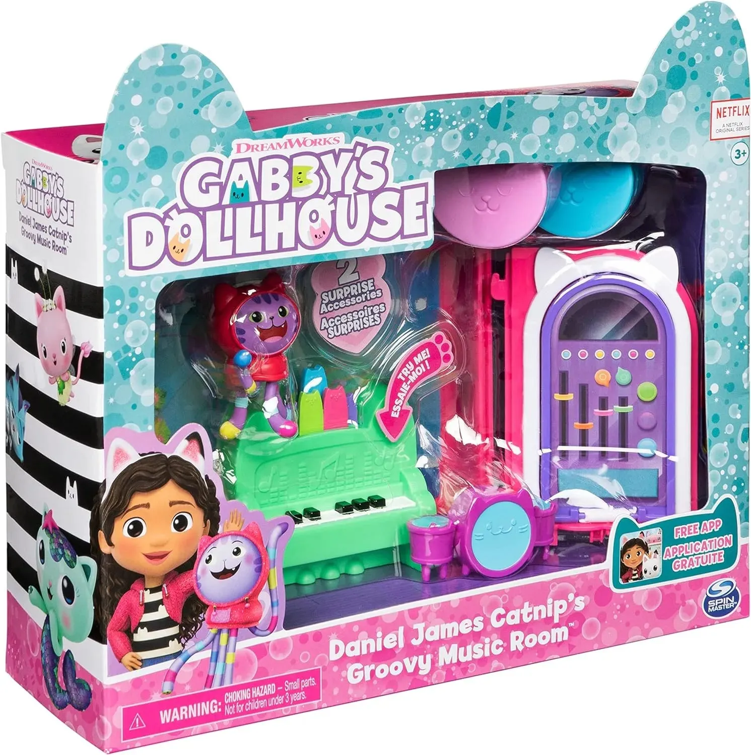 Gabby's Dollhouse Deluxe Room DJ Catnip's Music