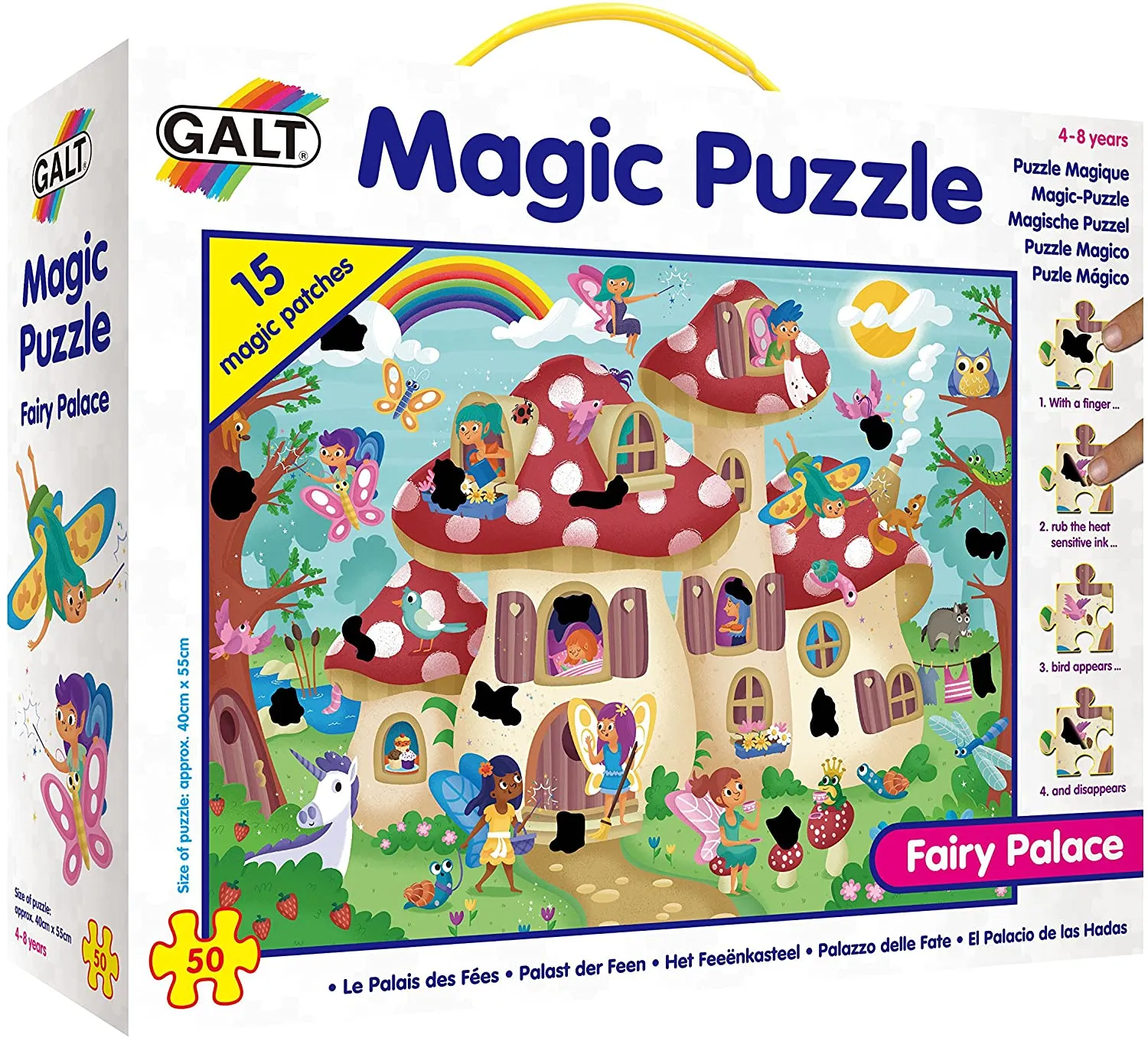 Galt Magic Puzzle - Fairy Palace Wise - Kids Toys
